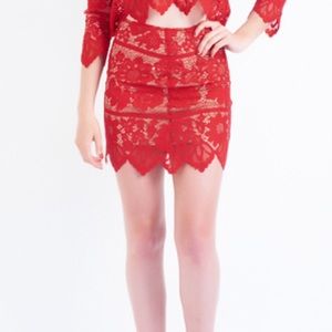 MAJOR 1 DAY SALE For Love & Lemons Lace Skirt NWT